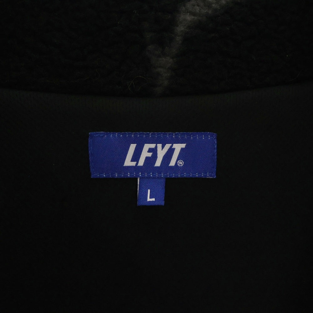 Lafayette(ラファイエット) 24AW ROSE ALLOVER PATTERNED FLEECE JACKET ローズオールオーバーフリースジャケット LA241008 ブラック