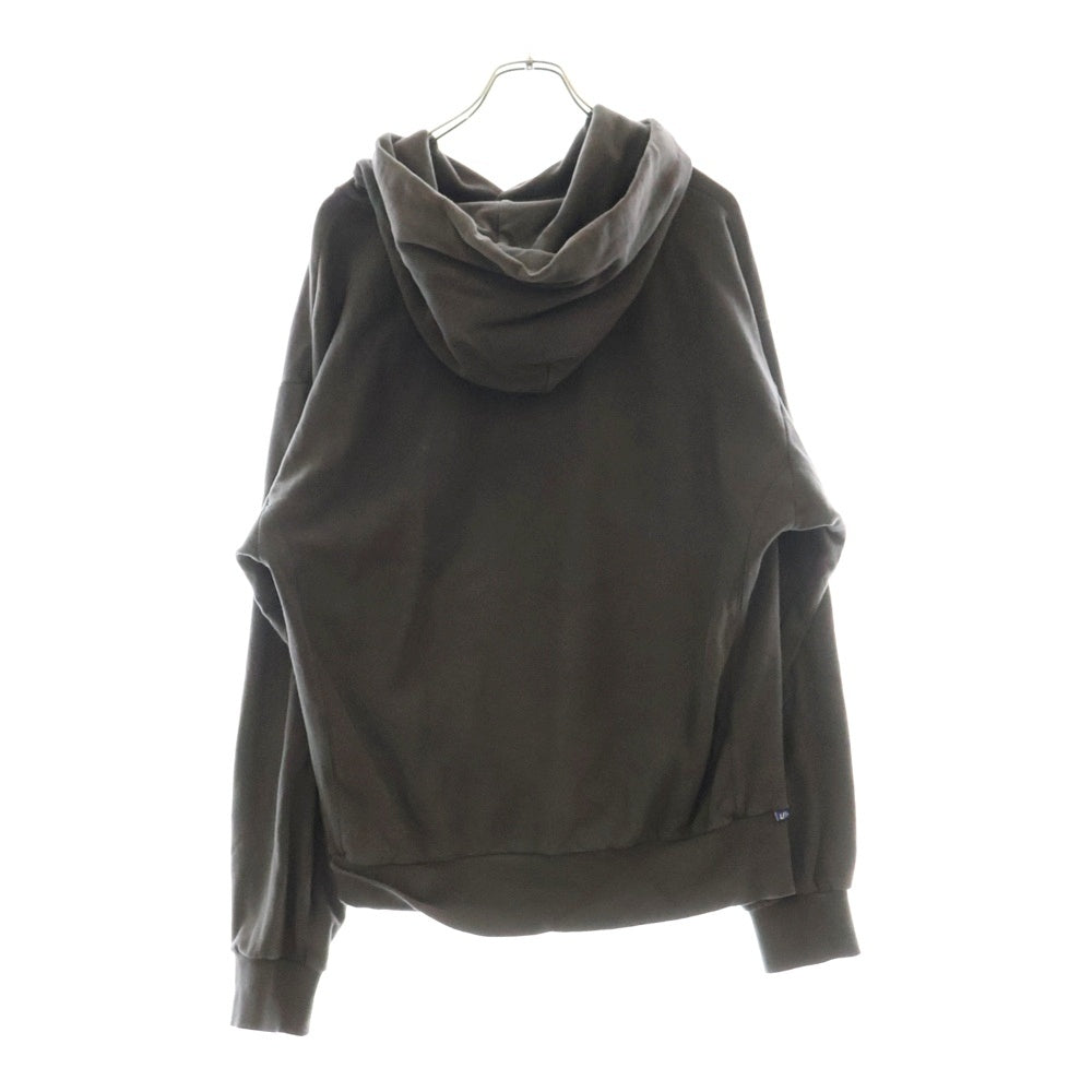 Lafayette(ラファイエット) ROSE LOGO US COTTON PIGMENT DYED HOODIE ローズロゴピグメントダイド プルオーバーフーディーパーカー LE230501 グレー