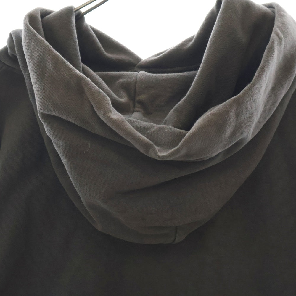 Lafayette(ラファイエット) ROSE LOGO US COTTON PIGMENT DYED HOODIE ローズロゴピグメントダイド プルオーバーフーディーパーカー LE230501 グレー