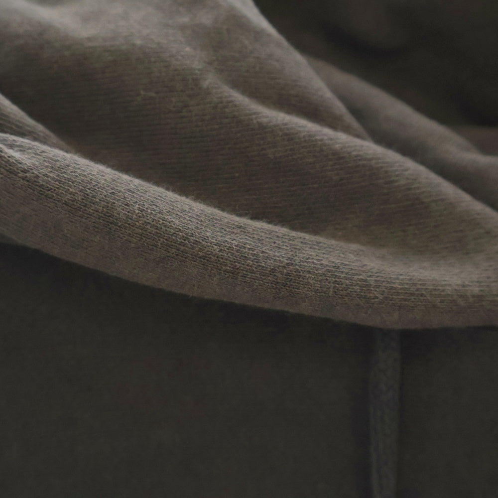 Lafayette(ラファイエット) ROSE LOGO US COTTON PIGMENT DYED HOODIE ローズロゴピグメントダイド プルオーバーフーディーパーカー LE230501 グレー