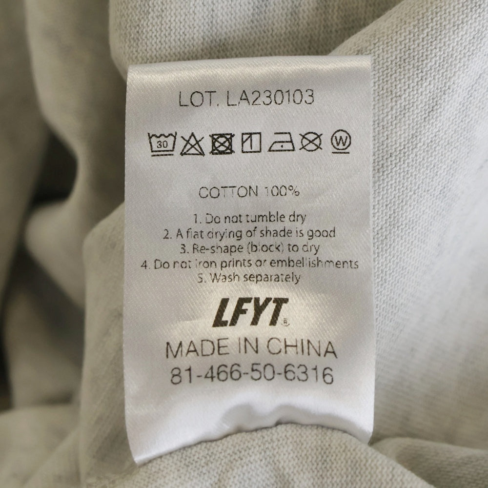 Lafayette(ラファイエット) LAFAYETTE COAT OF ARMS TEE コートオブアームズロゴプリント半袖Tシャツ LA230103 グレー