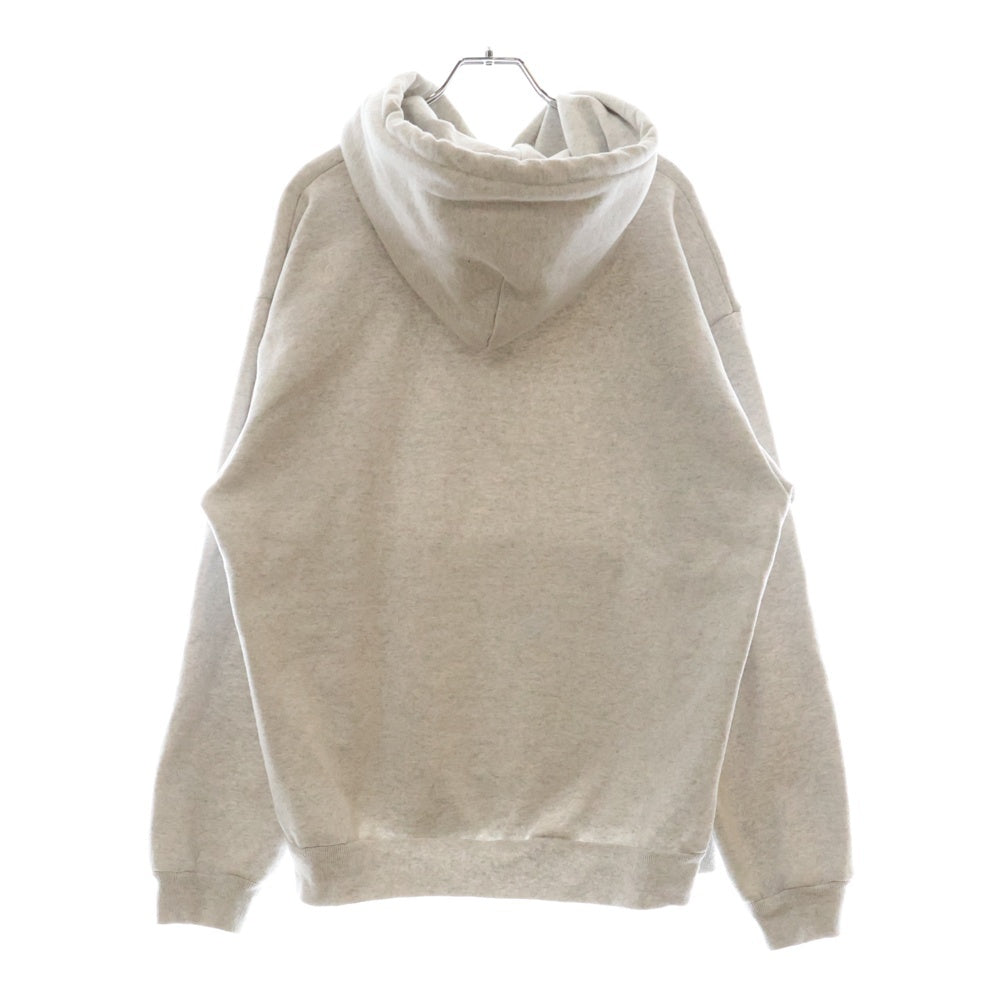 FLATLUX(フラットラックス) ERROR HOODIE イルな振る舞い ロゴプルオーバーフーディーパーカー グレー