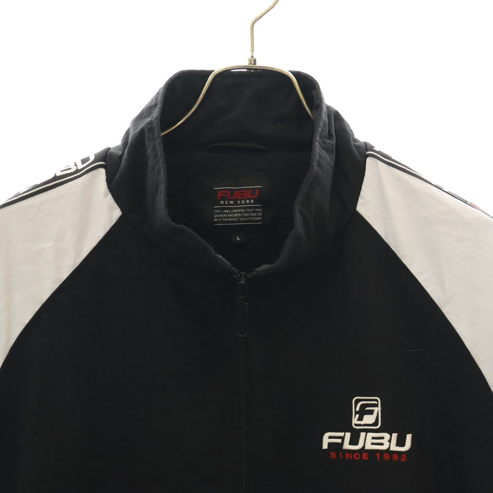 FUBU(フブ) TRACK JACKET サイドライントラックジャケット FAM-51301 ブラック