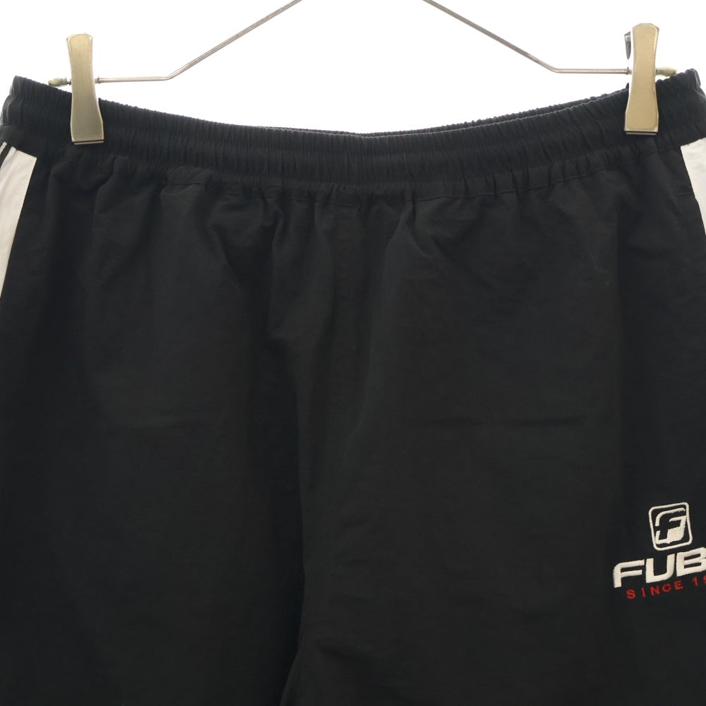 FUBU(フブ) TRACK PANTS サイドライントラックパンツ FAM-51500 ブラック