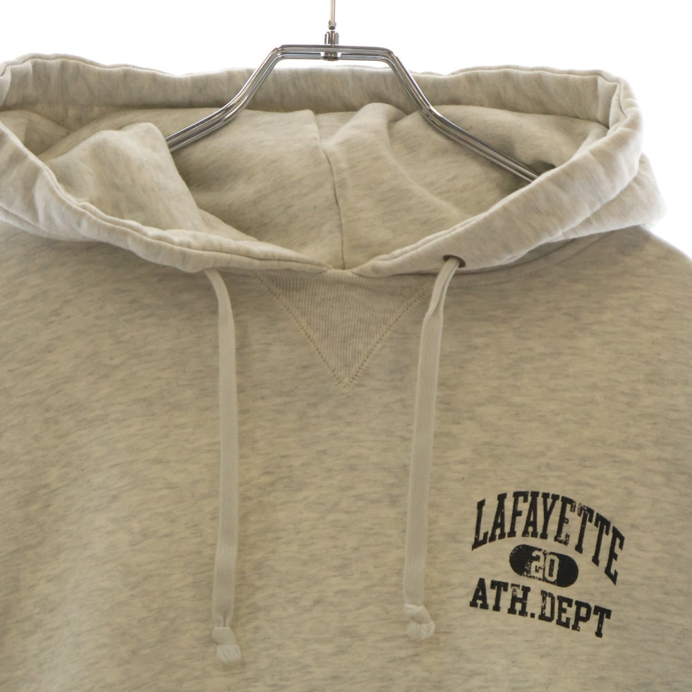 Lafayette(ラファイエット) WORN OUT ATHLETICS HOODIE オーセンティックロゴプルオーバーフーディーパーカー LS230503 グレー