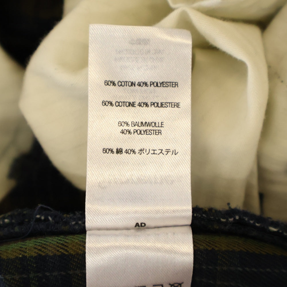 SUPREME(シュプリーム) 23SS Work Pant Navy Plaid チェック柄ワークパンツ ネイビー/グリーン