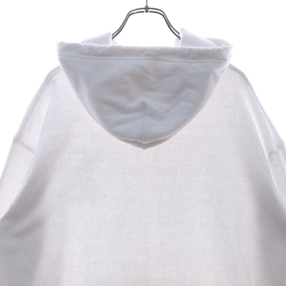 CHROME HEARTS(クロムハーツ) SWTSHRT PLVR アームロゴプリントプルオーバーフーディーパーカー ホワイト