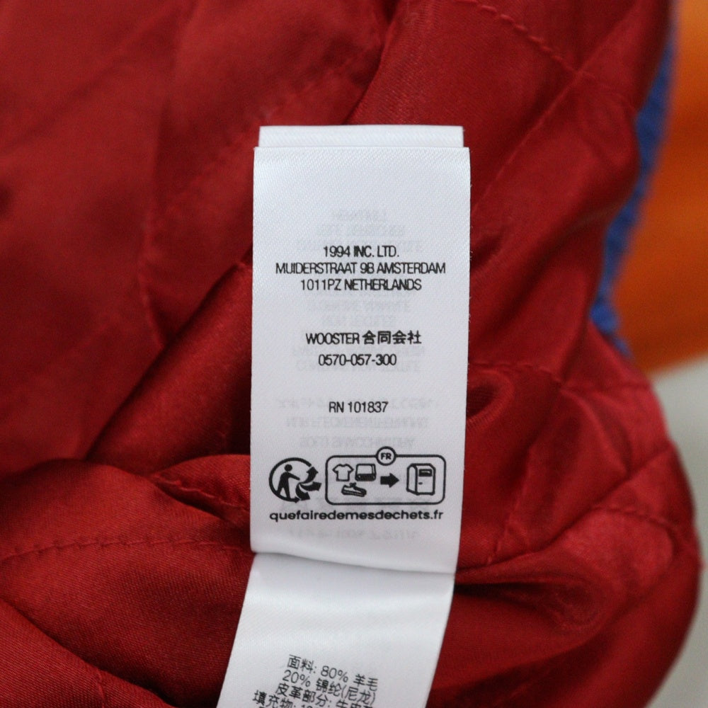 SUPREME(シュプリーム) 23AW Tiger Varsity Jacket タイガーバーシティージャケット スタジャン オレンジ