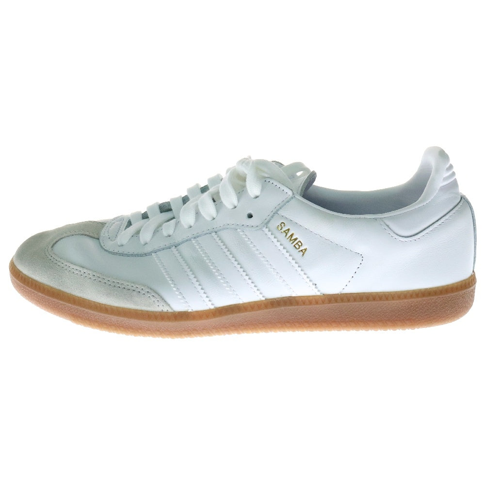 adidas(アディダス) SAMBA TEAM HQ7032 サンバ チーム フットウェアホワイト ローカットスニーカー US9/27.0cm