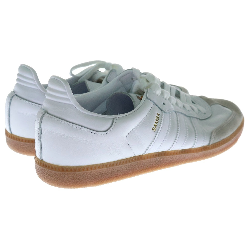 adidas(アディダス) SAMBA TEAM HQ7032 サンバ チーム フットウェアホワイト ローカットスニーカー US9/27.0cm