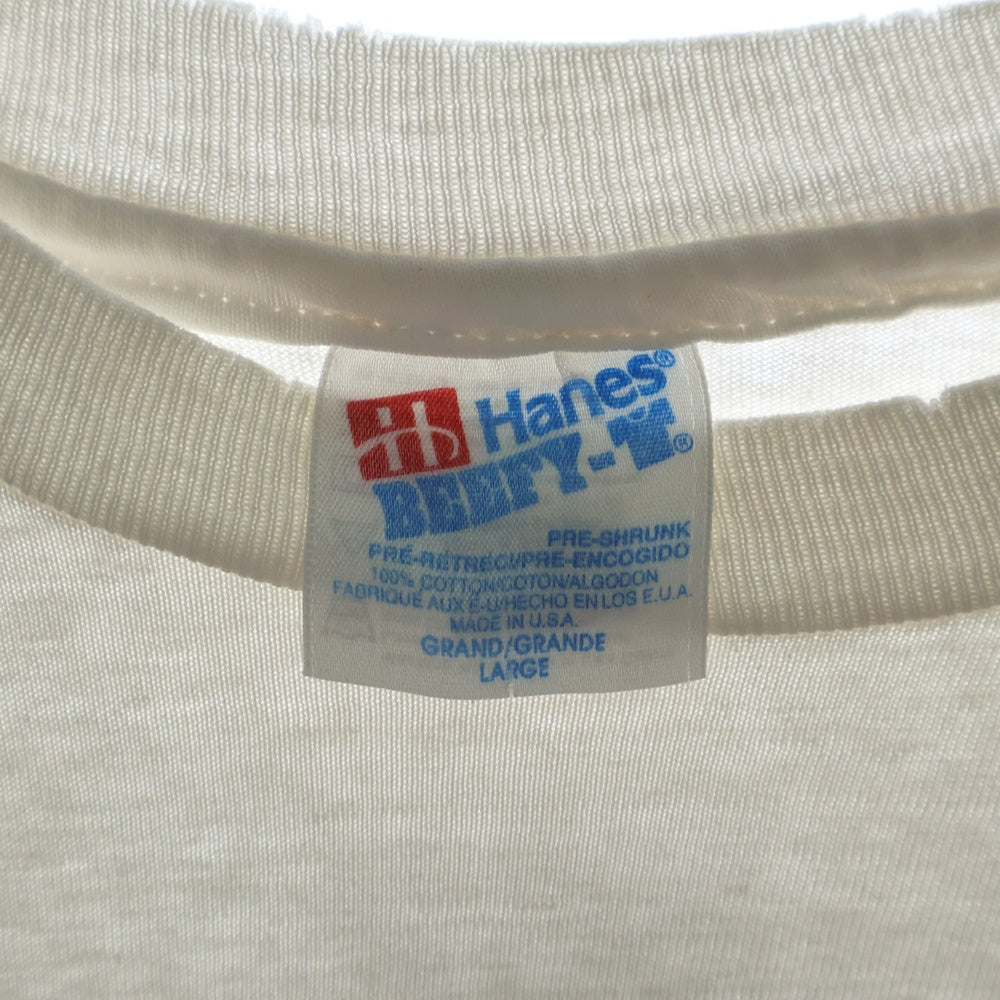 VINTAGE(ヴィンテージ) 90s VINTAGE Salvador Dali サルバドール・ダリ プリント半袖Tシャツ カットソー ホワイト