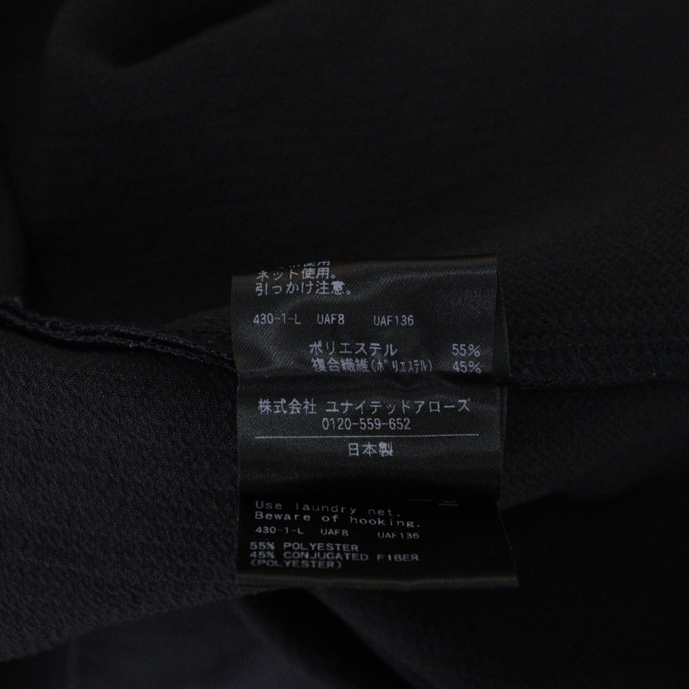UNITED ARROWS(ユナイテッドアローズ) 24SS by DAISUKE OBANA ESSENS/I D/S JACKET オバナダイスケ ボタンレス テーラードジャケット ブラック 5522-299-0310