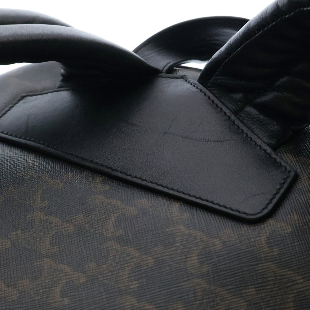 CELINE(セリーヌ) トリオンフ ミディアム PVC×レザー総柄 バックパック リュック 188382BOV.38SI ブラウン