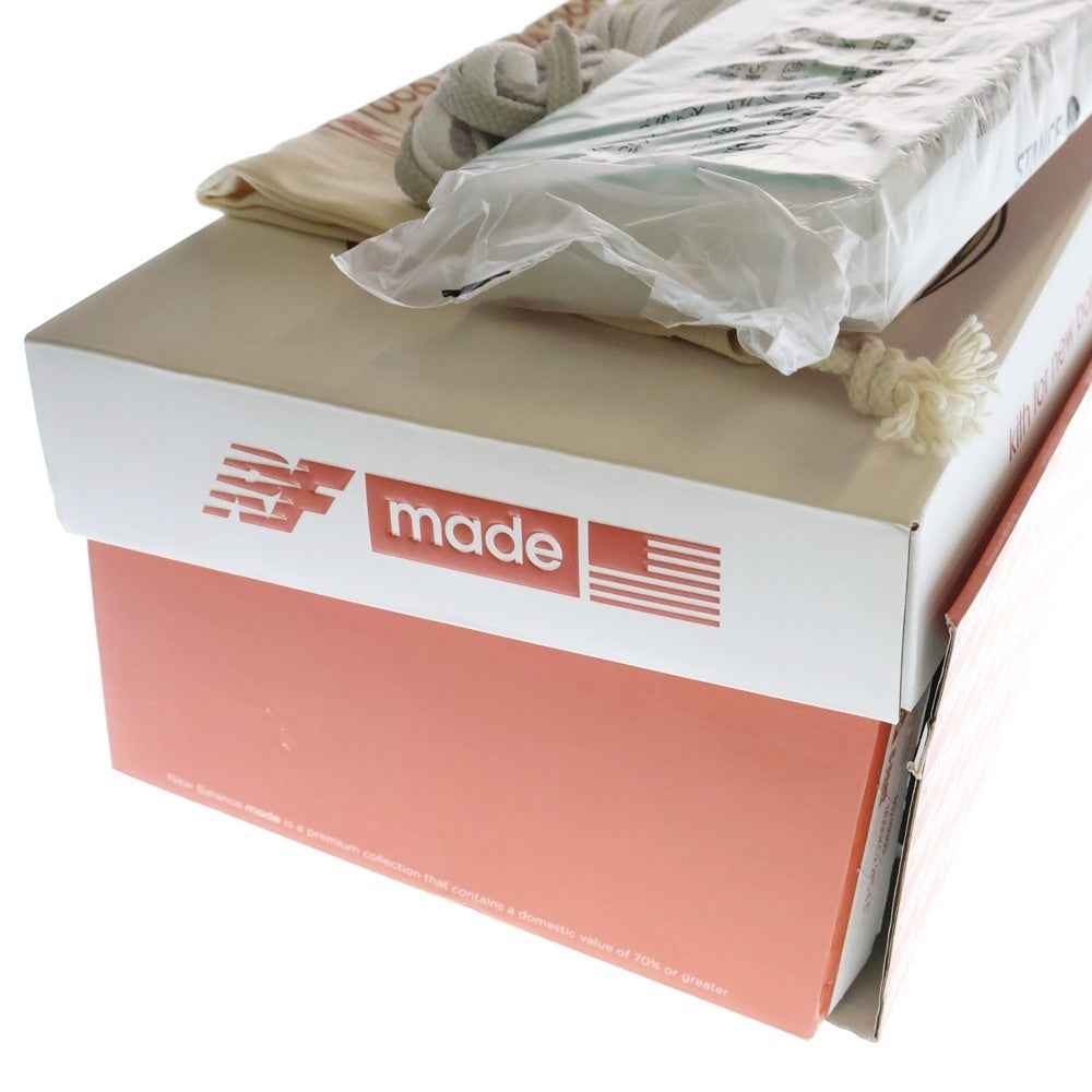 New Balance(ニューバランス) ×KITH 990V2 Cyclades M990KC2 キス キクラデス ローカットスニーカー ベージュ/オレンジ/ブルー US8.5/26.5cm