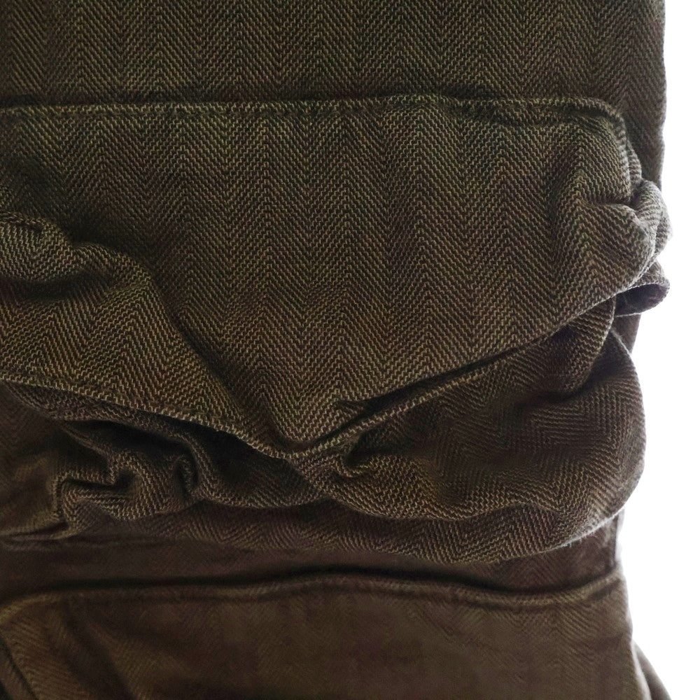 KITH(キス) Herringbone Chauncey Cargo Pant ヘリンボーンチョウンシーカーゴパンツ KHM060256 ブラウン