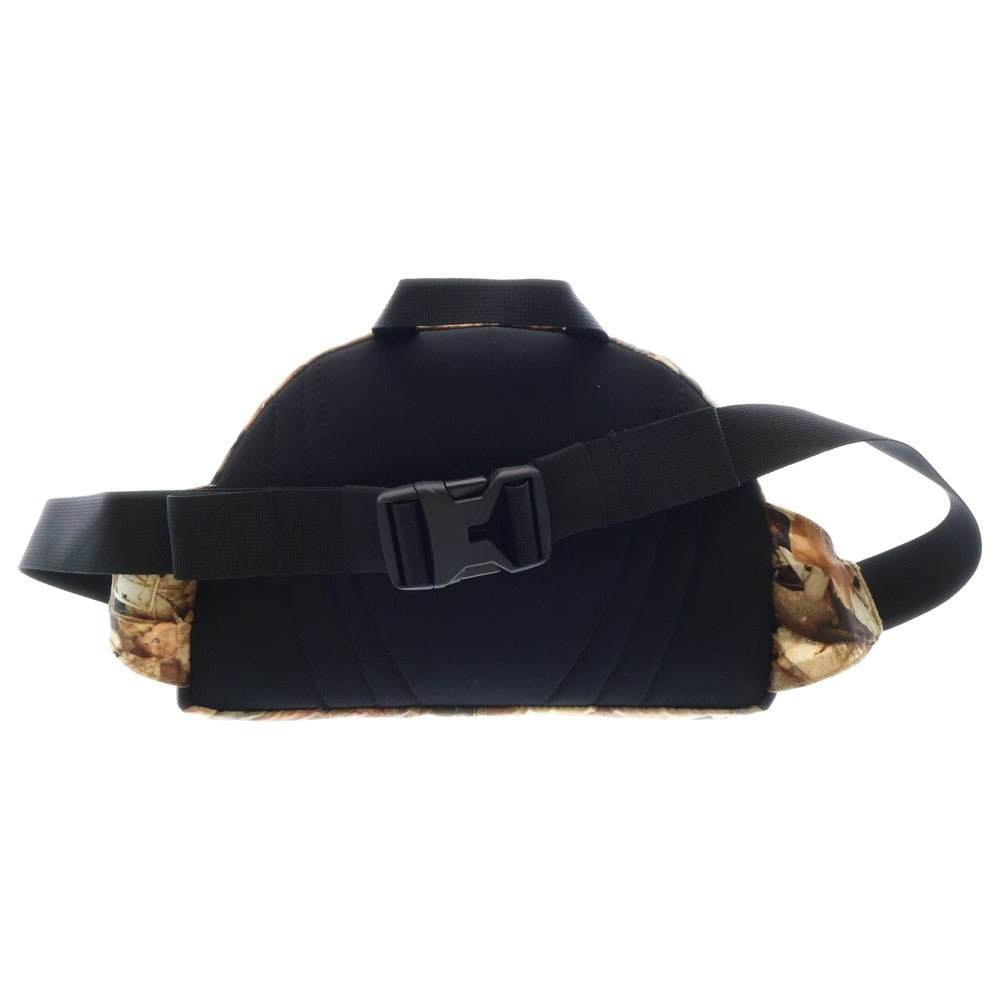 SUPREME(シュプリーム) 16AW ×THE NORTH FACE Roo II Lumbar Pack Leaves ザ ノースフェイス ルゥー2ランバーパック 枯葉柄 ウエストバッグ ボディバッグ ブラウン NF00ASUA