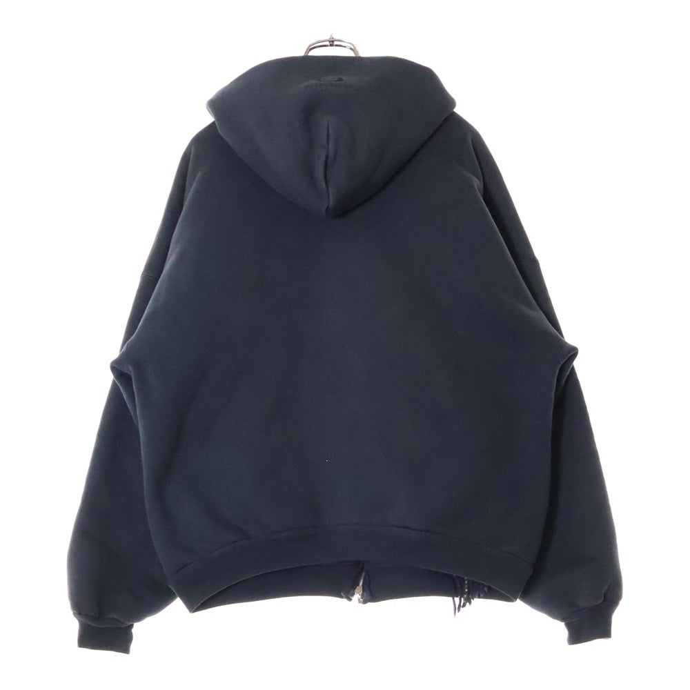 BALENCIAGA(バレンシアガ) Scarf Zip-Up Hoodie 794747 TQVM2 4021 スカーフ ジップアップ フーディー ブラック