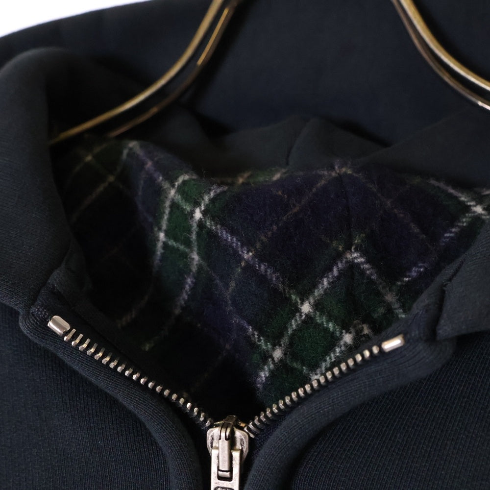 BALENCIAGA(バレンシアガ) Scarf Zip-Up Hoodie 794747 TQVM2 4021 スカーフ ジップアップ フーディー ブラック