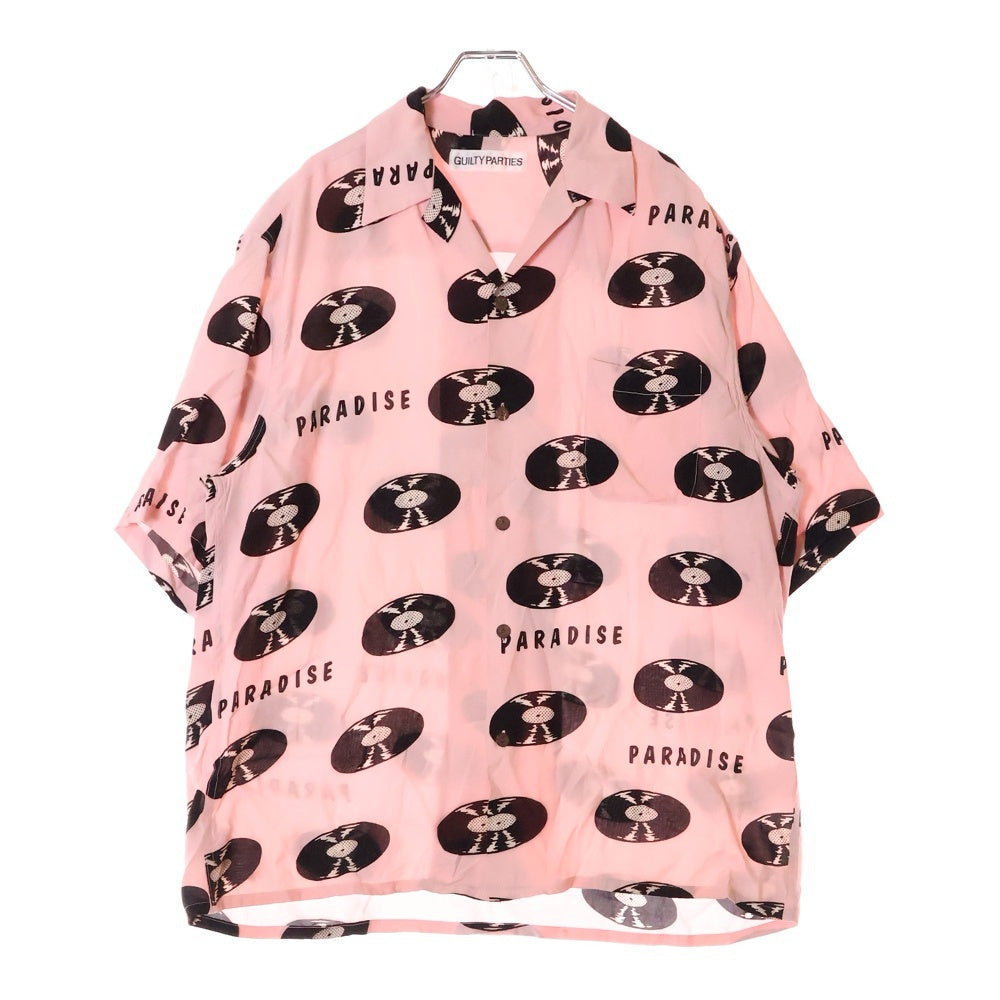 ワコマリア レコードアロハ 24ss WACKO MARIA(ワコマリア) 24SS HAWAIIAN SHIRT S/S 24SS-WMS