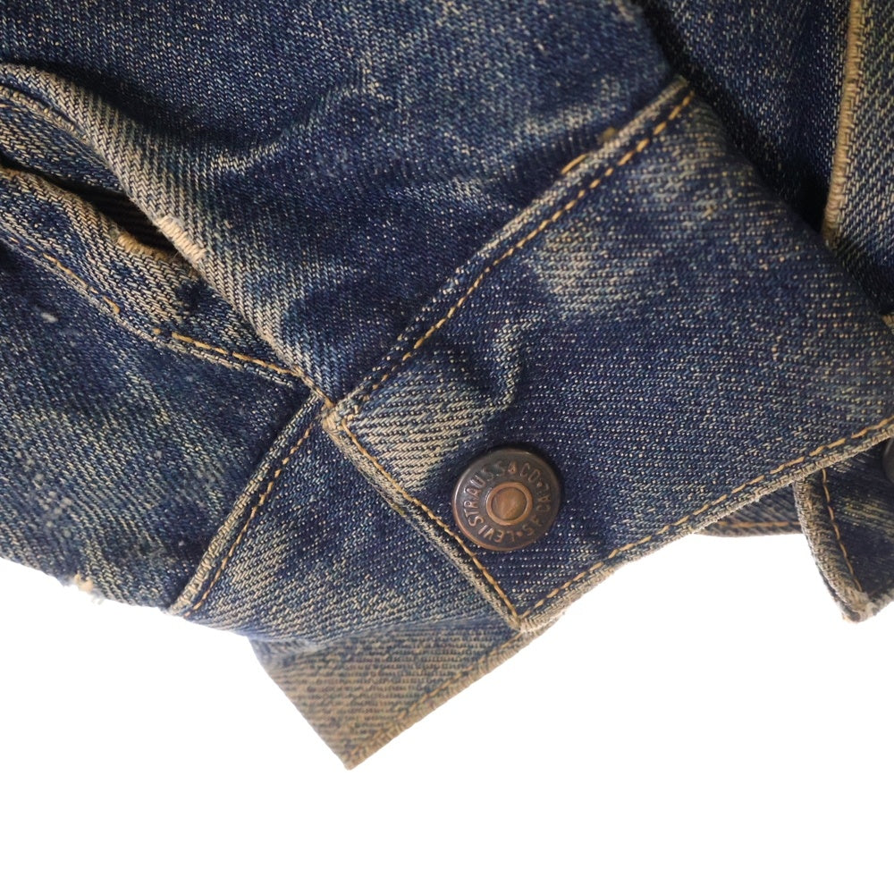 Levi's(リーバイス) 60s VINTAGE 557XX 3rd DENIM JACKET BIG E SNAP BUTTON サード スナップ ボタン デニム トラッカー ジャケット インディゴ