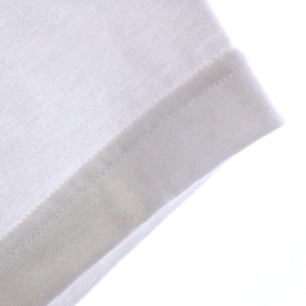 WTAPS(ダブルタップス) 23SS DESIGN 01 SS TEE ポケット付 ロゴプリント半袖Tシャツ カットソー ホワイト 231ATDT-CSM13