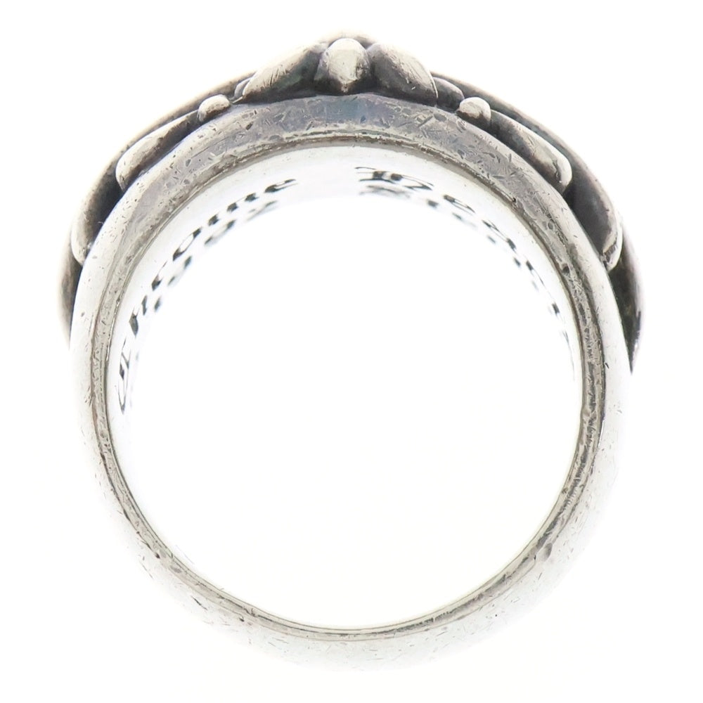CHROME HEARTS(クロムハーツ) FLRL CRS フローラルクロス リング シルバー BCA346