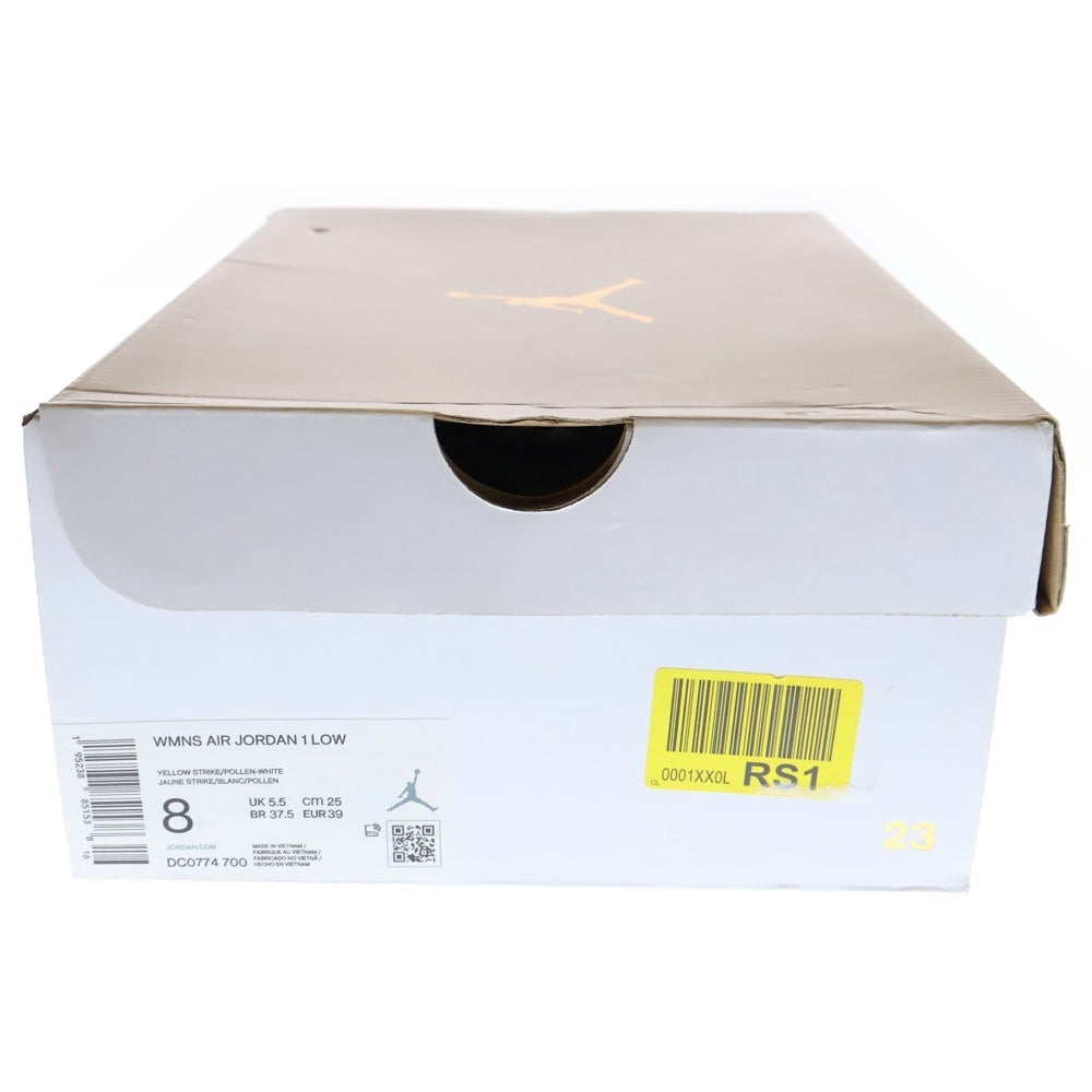 NIKE(ナイキ) WMNS AIR JORDAN 1 LOW SUNNY YELLOW DC0774-700 ウィメンズ エアジョーダン1 ロー サニーイエロー ローカットスニーカー US8/25.0cm