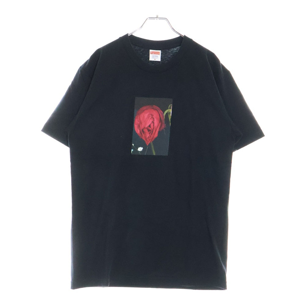 SUPREME(シュプリーム) 16AW Araki Rose Tee アラキ ローズプリント半袖Tシャツ カットソー ブラック