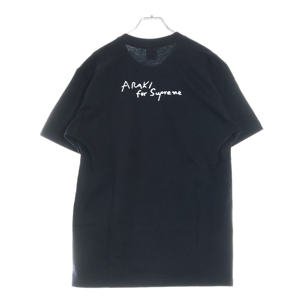 SUPREME(シュプリーム) 16AW Araki Rose Tee アラキ ローズプリント半袖Tシャツ カットソー ブラック