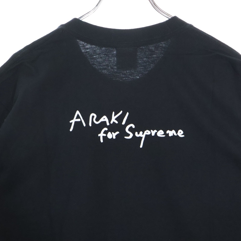 SUPREME(シュプリーム) 16AW Araki Rose Tee アラキ ローズプリント半袖Tシャツ カットソー ブラック