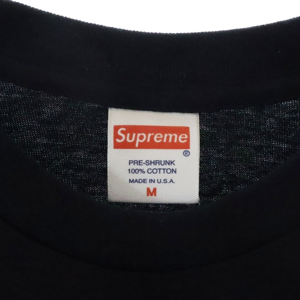 SUPREME(シュプリーム) 16AW Araki Rose Tee アラキ ローズプリント半袖Tシャツ カットソー ブラック