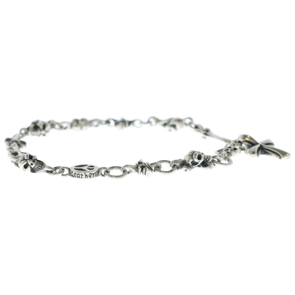 Bill Wall Leather/BWL(ビルウォールレザー) SMALL MULTI LINK クロスモチーフ スモールマルチリンク ブレスレット シルバー