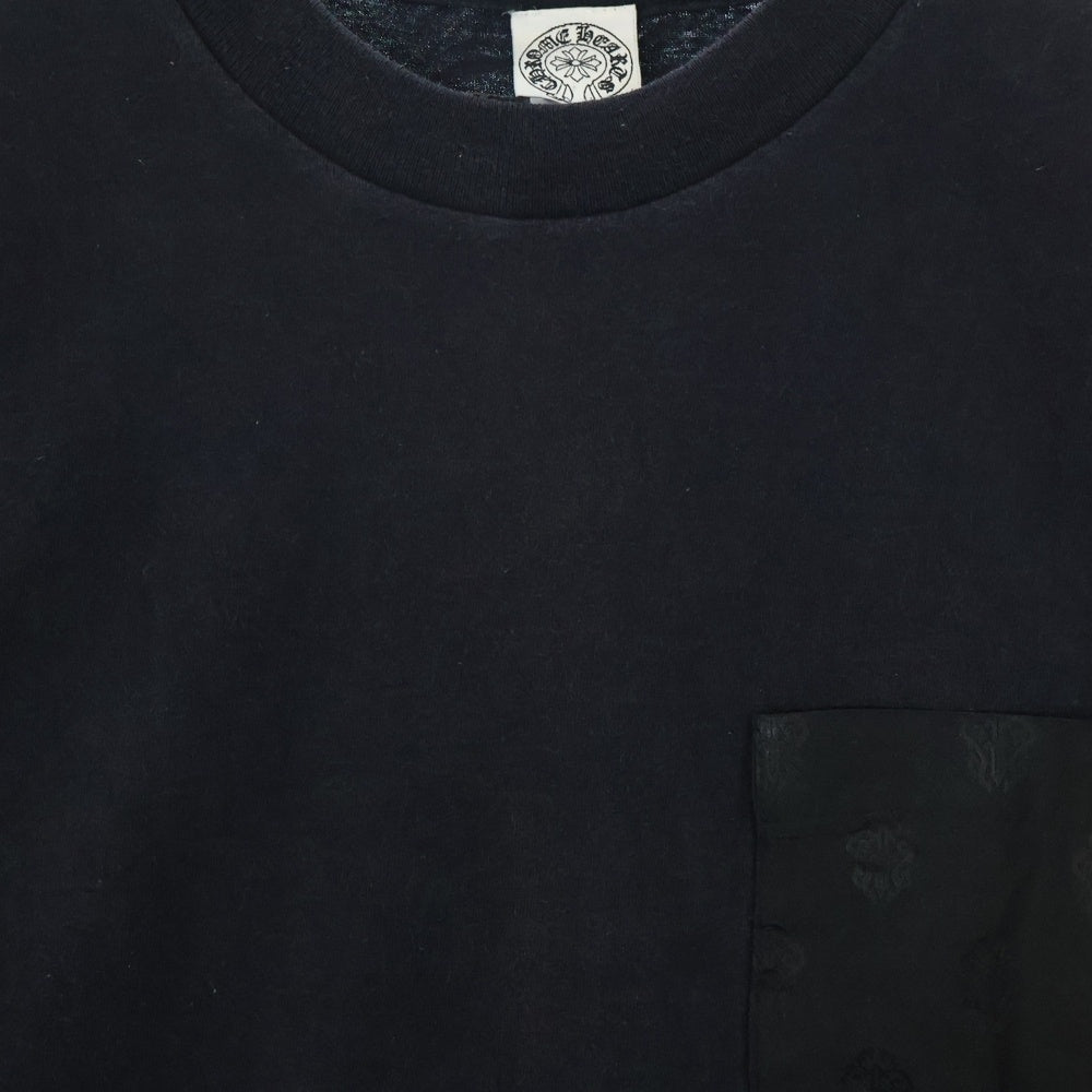 CHROME HEARTS(クロムハーツ) OLD ダガーポケット 大阪限定刺繍 半袖Tシャツ カットソー ブラック