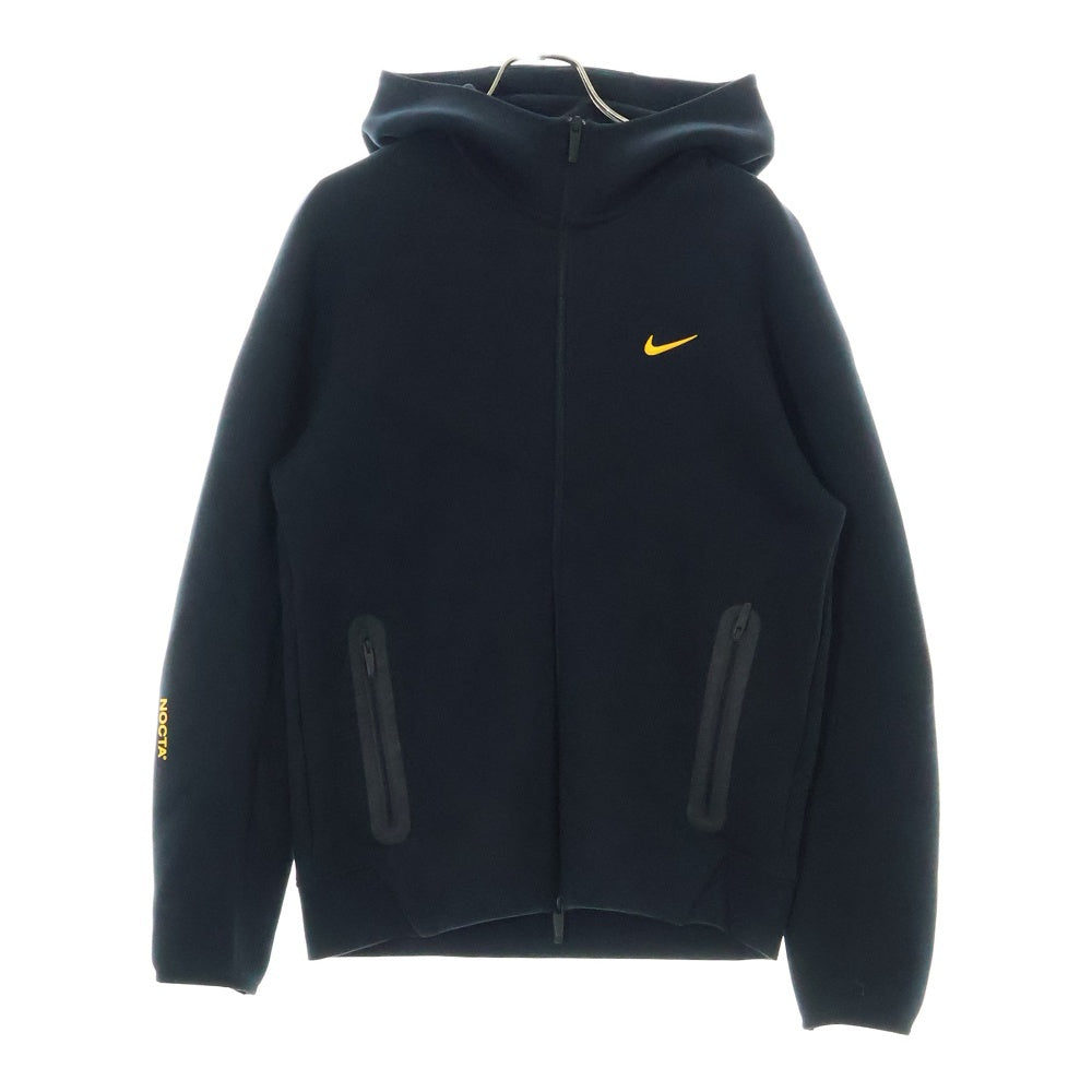 NIKE(ナイキ) ×NOCTA Tech Fleece Full Zip Hoodie FD8453-010 ノクタ テックフリース フルジップアップ パーカー フーディー ブラック