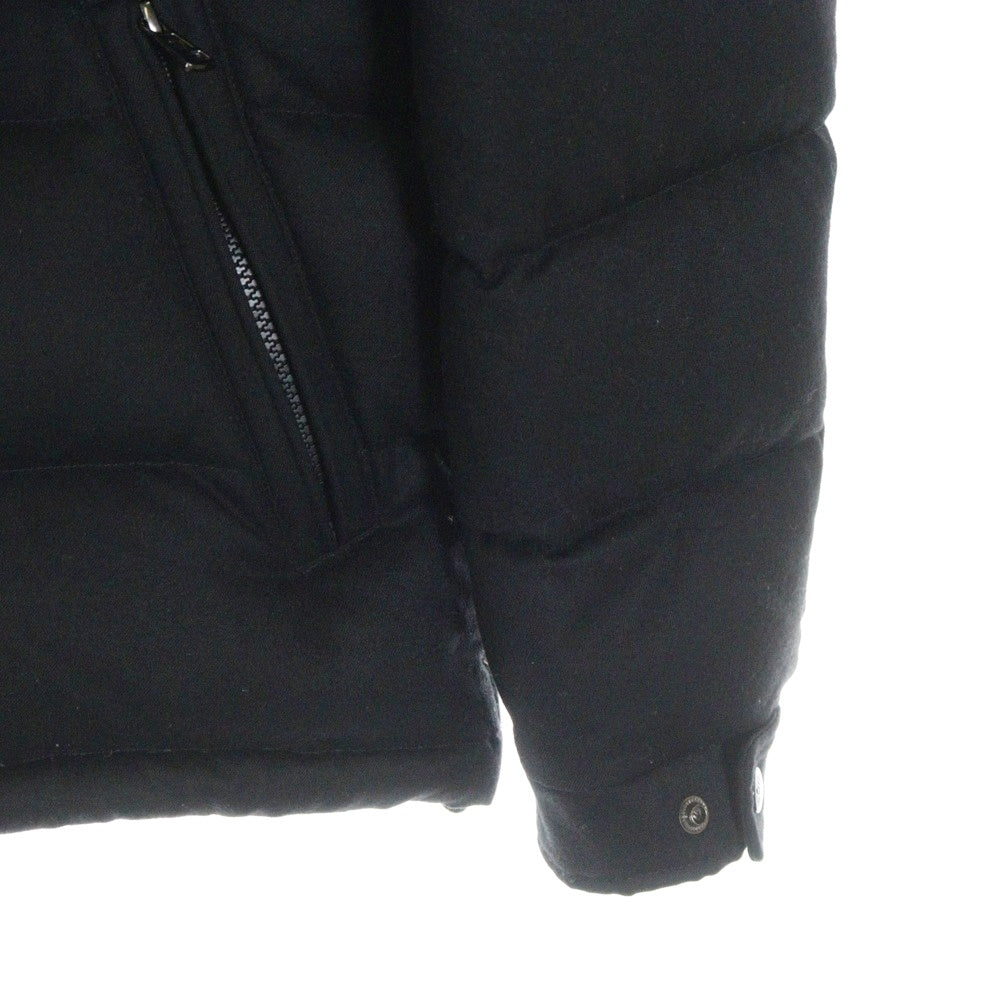 MONCLER(モンクレール) TOURVILLE GIUBBOTTO C-ZIND-17-4568 ダウンジャケット 袖ロゴパッチ付き ブラック