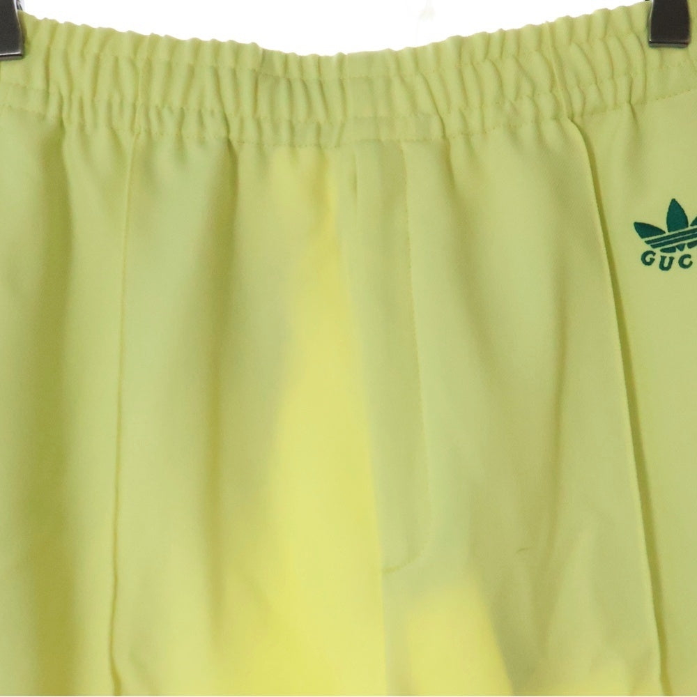 GUCCI(グッチ) × adidas サイドライン トラックパンツ 714926 ZAKQ9 イエロー