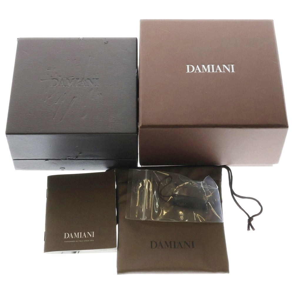 DAMIANI(ダミアーニ) 18KWG ベルエポック M ダイヤ クロスネックレス ホワイトゴールド/クリア