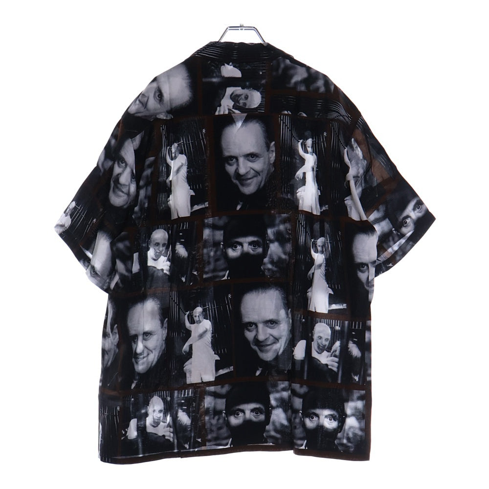 WACKO MARIA(ワコマリア) 21SS THE SILENCE OF THE LAMBS HAWAIIAN SHIRT S/S 羊たちの沈黙 開襟シャツ 半袖シャツ ブラウン/ブラック