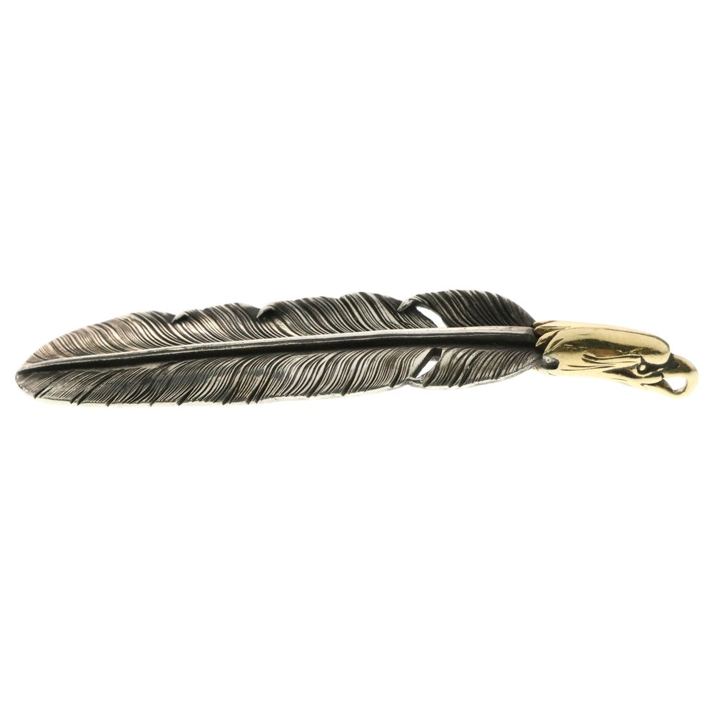 LARRY SMITH(ラリースミス) 18k EAGLE HEAD FEATHER イーグルフェザー ネックレストップ