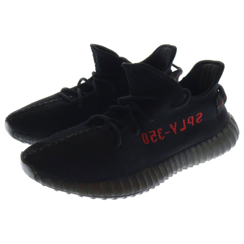 adidas(アディダス) YEEZY Boost 350 V2 Bred CP9652 イージーブースト 350 V2 ブレッド ローカットスニーカー US10/28.0cm ブラック