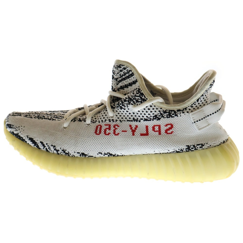 adidas(アディダス) YEEZY BOOST 350 ZEBRA CP9654 イージーブースト ゼブラ ローカットスニーカー US10/28.0cm ホワイト/ブラック