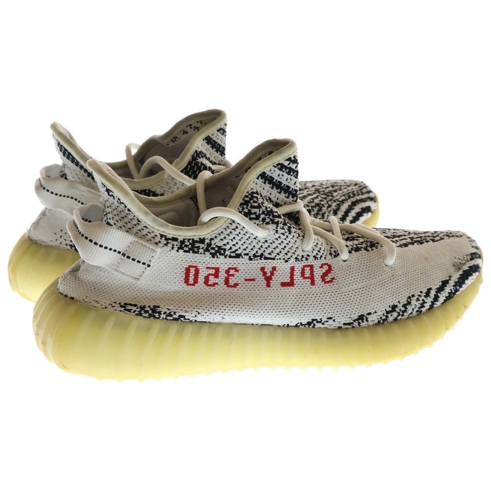 adidas(アディダス) YEEZY BOOST 350 ZEBRA CP9654 イージーブースト ゼブラ ローカットスニーカー US10/28.0cm ホワイト/ブラック
