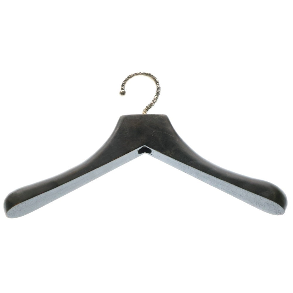 CHROME HEARTS(クロムハーツ) EBONY CLOTH HANGER スクロールフックエボニーハンガー ダークブラウン/シルバー