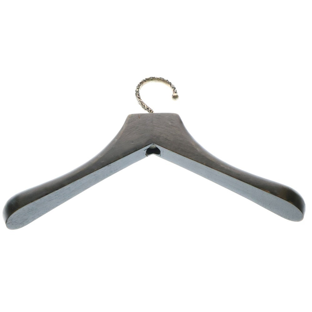 CHROME HEARTS(クロムハーツ) EBONY CLOTH HANGER スクロールフックエボニーハンガー ダークブラウン/シルバー