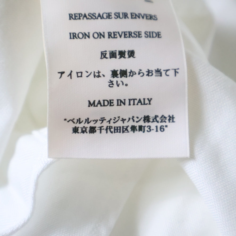 Berluti(ベルルッティ) 比翼ボタン 長袖シャツ ホワイト