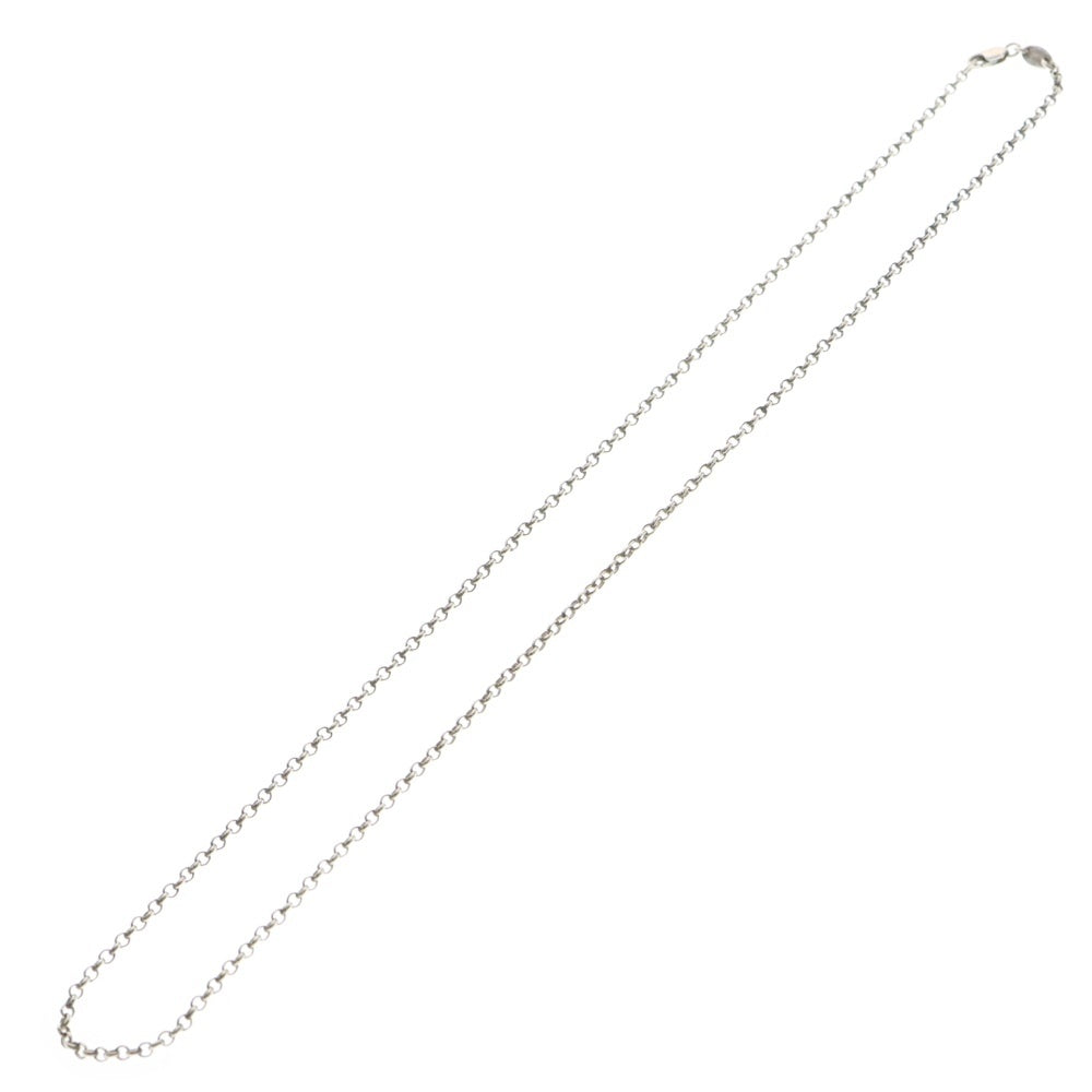 CHROME HEARTS(クロムハーツ) NECKCHAIN R20 ロールチェーンネックレス 20inch シルバー BCA084