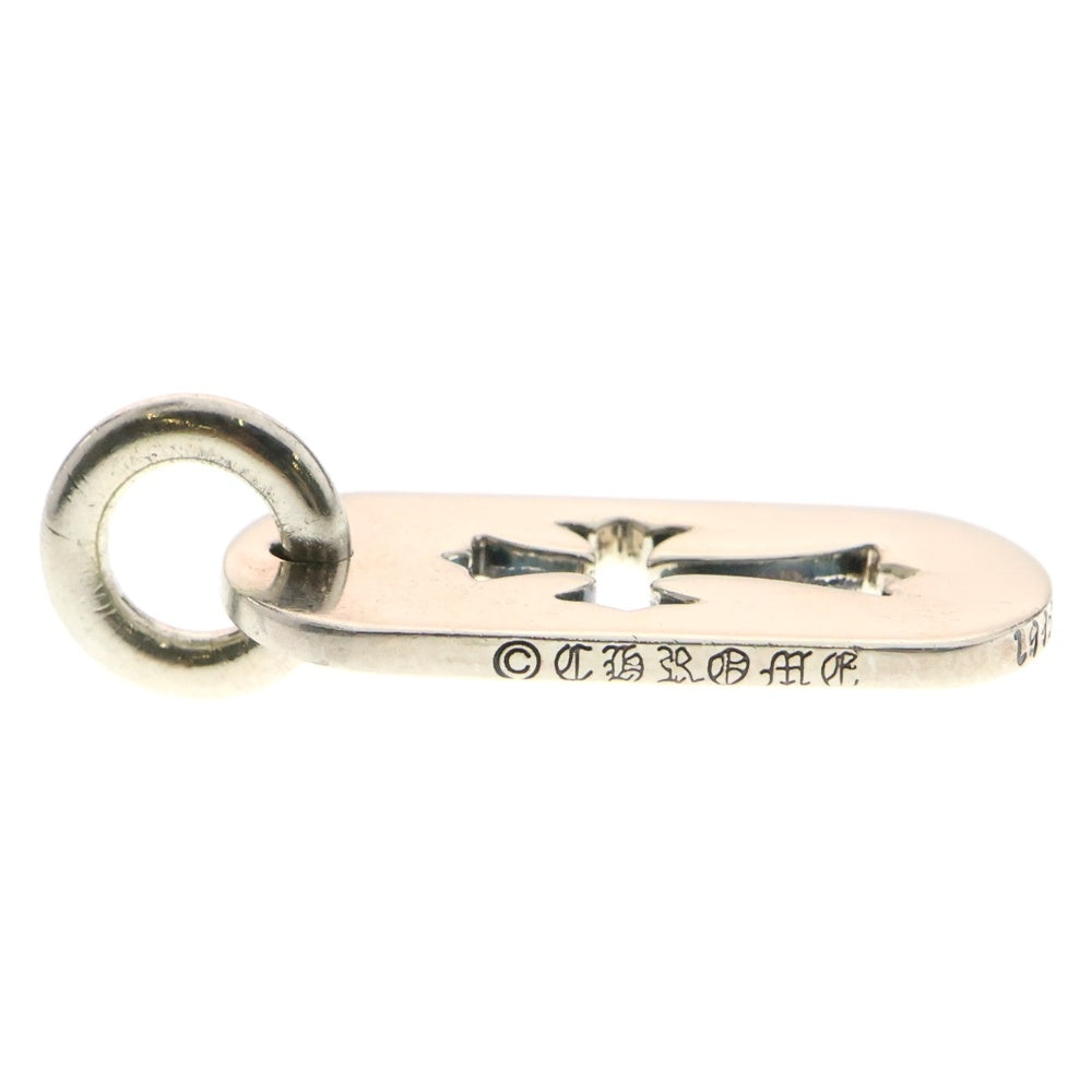 CHROME HEARTS(クロムハーツ) D TAG SML CO CRS カットアウトクロスドッグタグ スモール ペンダントトップ シルバー BCA242
