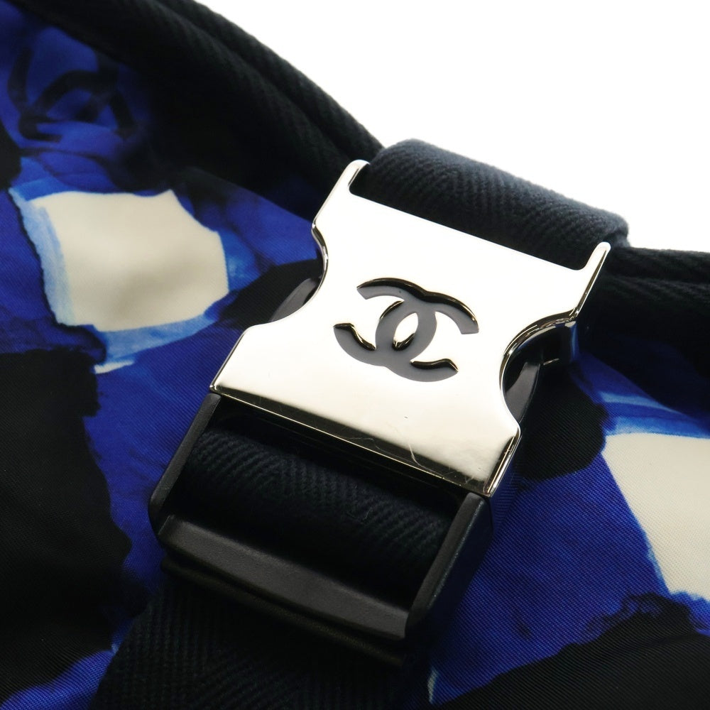 CHANEL(シャネル) エアライン 2WAY トートバッグ ショルダーバッグ ブルー/ブラック/ホワイト 22番台 レディース