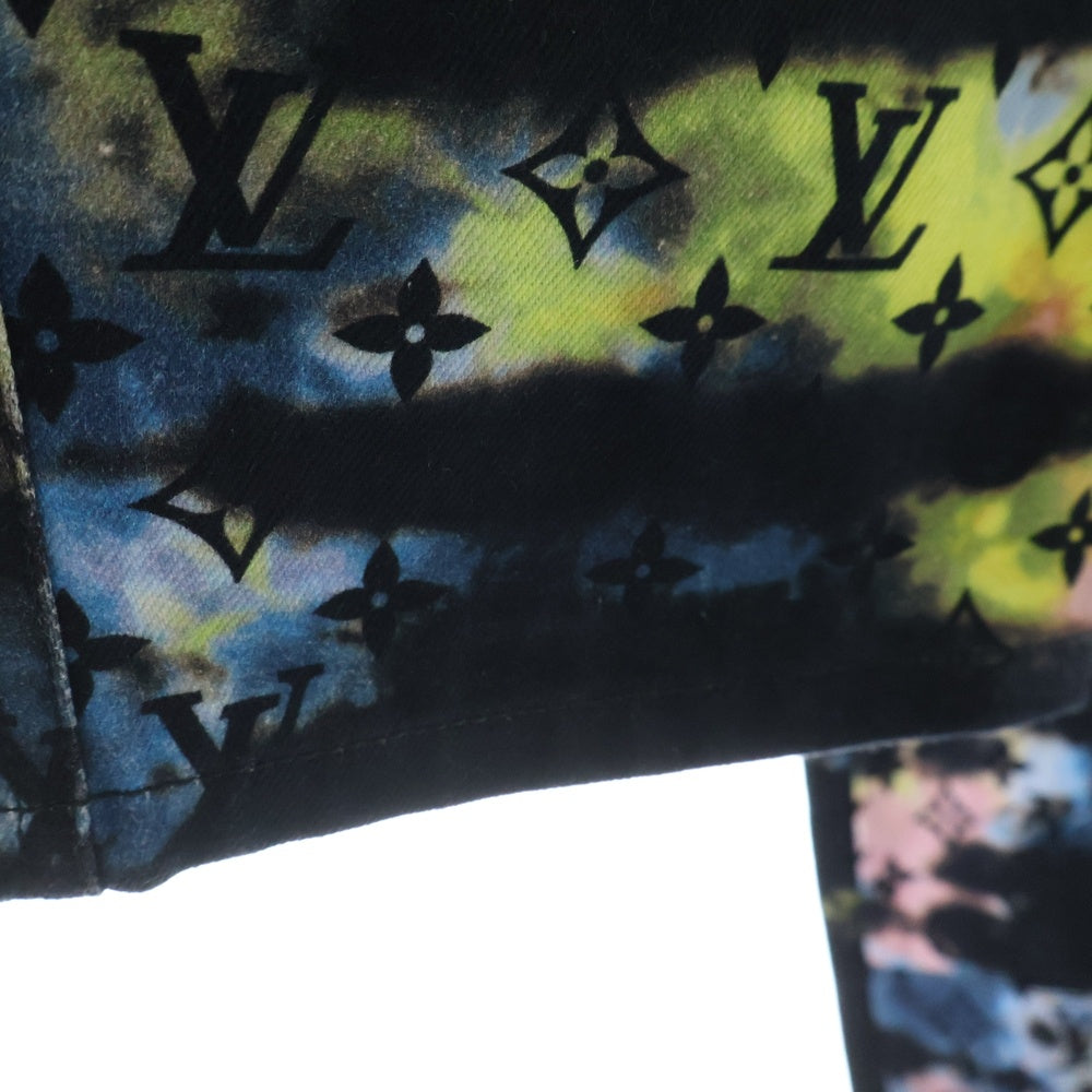 LOUIS VUITTON(ルイヴィトン) 21AW PRINTED MONOGRAM TIE DYE CARGO DENIM RM2129 H98 HLD10W プリンテッド モノグラム タイダイ デニム カーゴパンツ マルチ