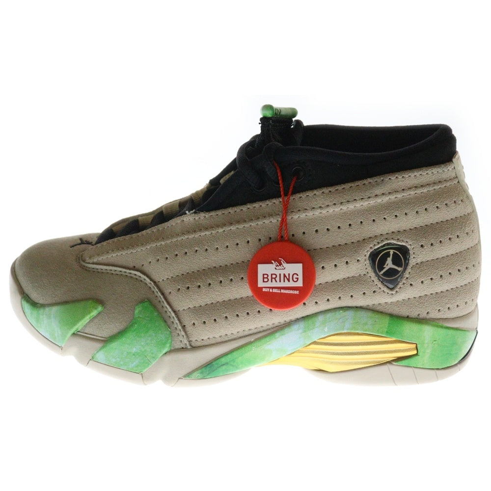 NIKE(ナイキ) WMNS AIR JORDAN 14 RTR LOW SP Aleali May DJ1034-200 ウィメンズ エアジョーダン 14 アレイリ・メイ ローカットスニーカー ベージュ US6/23.0cm レディース